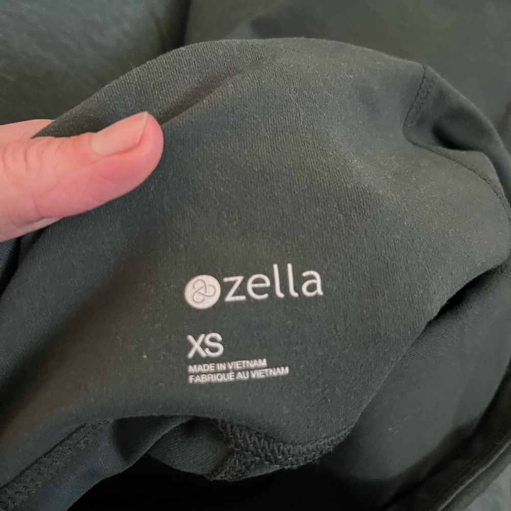 Zella XS Dark Green leggings
